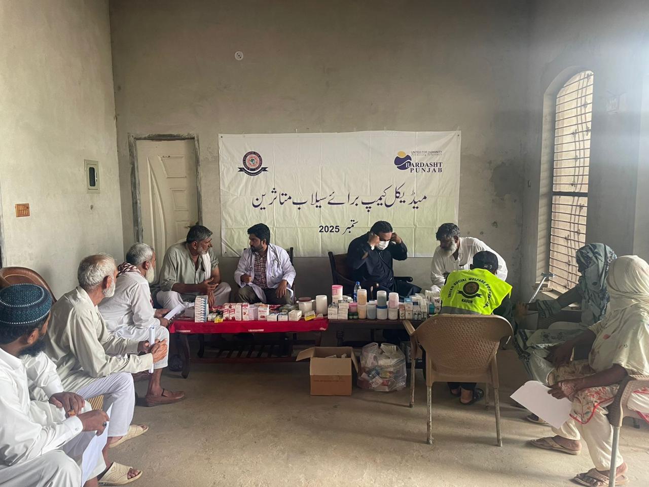 Medical Camps in Flood Effected Areas